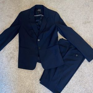 Navy Blue Full Suit Blazer & Pants from The Limited